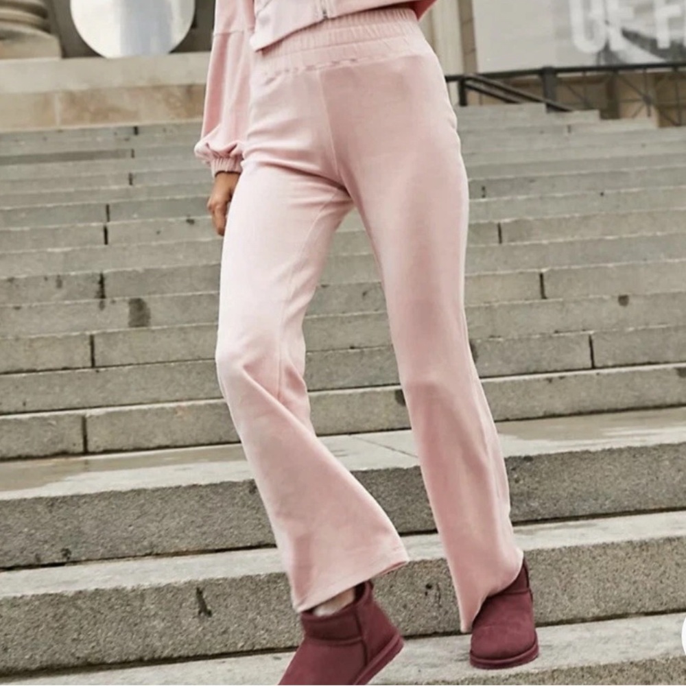 FP Movement by Free People Pink Boot Cut Flare Sweatpants - Picture 3 of 9